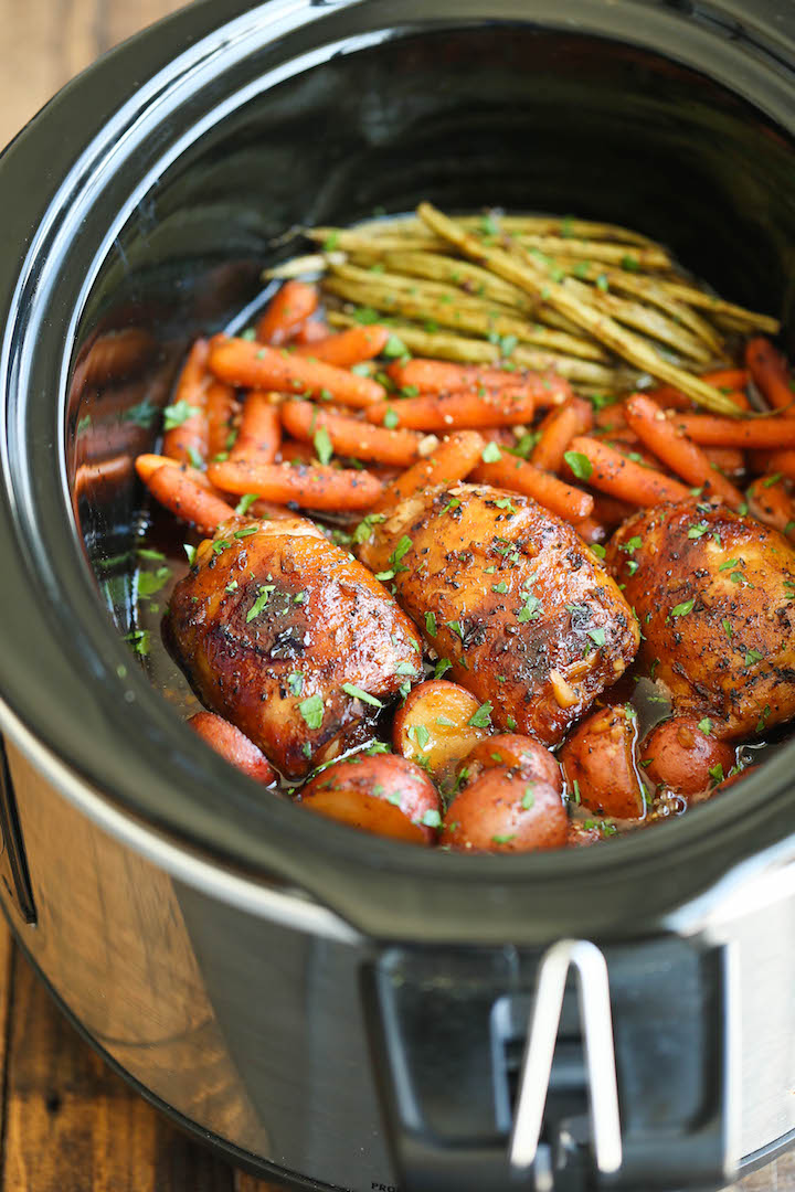 Figure 1: Honey garlic chicken and veggies