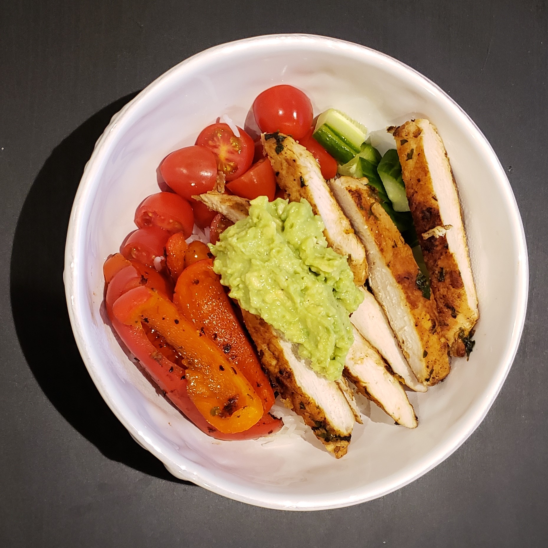 Figure 1: Sweet potato burrito bowl