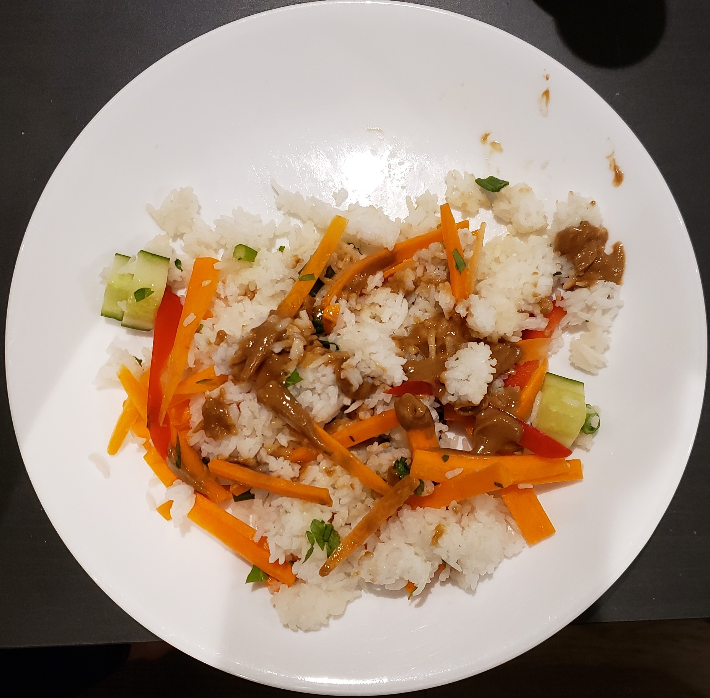 Figure 1: Thai veggie bowl